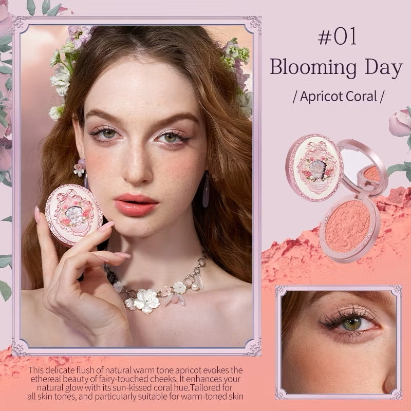 Flower Knows Midsummer Fairytales Velvet Embossed Blush Global Exclusive