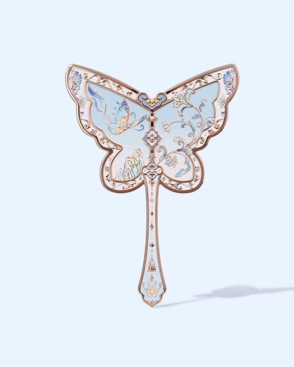 Flower Knows 8th Anniversary Butterfly Hand Mirror