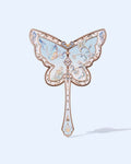 Flower Knows 8th Anniversary Butterfly Hand Mirror