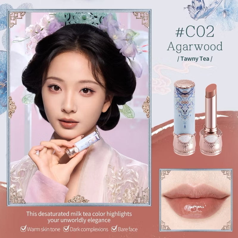 Flower Knows Butterfly Cloud Collar Glossy Lipstick