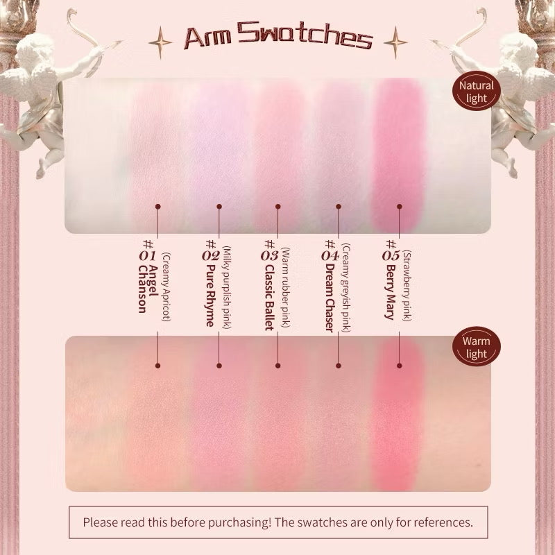 Flower Knows Strawberry Rococo Embossed Blush