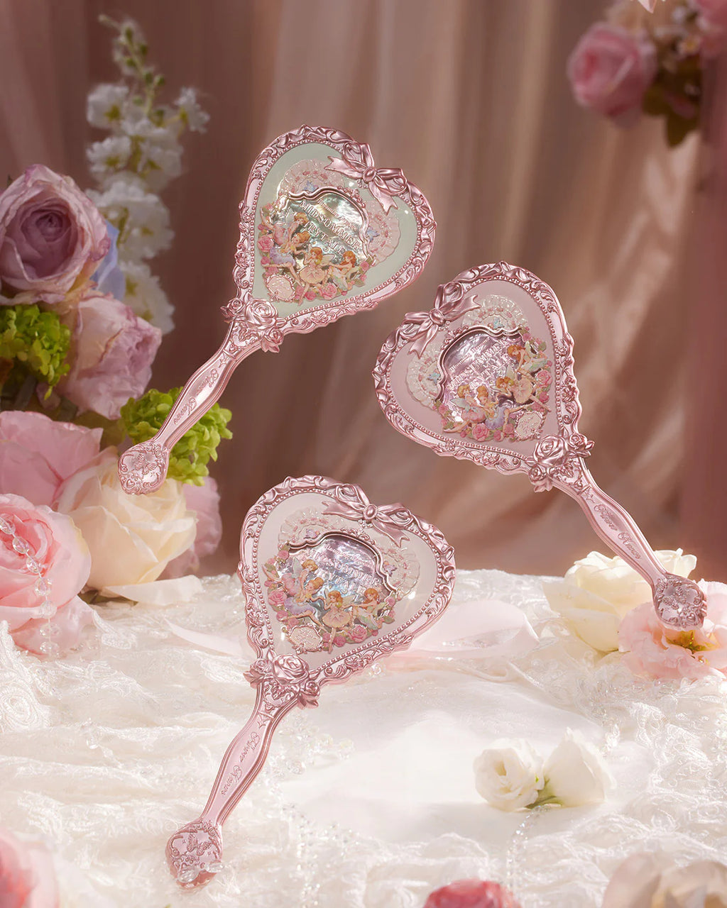 Flower Knows Midsummer Fairytales Hand Mirror