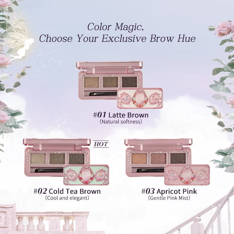 Flower Knows Midsummer Fairytales Eyebrow Palette