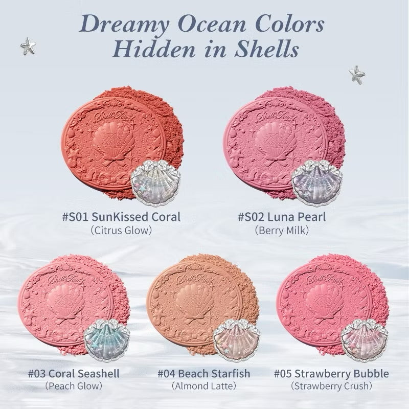Flower Knows Shell's Jewel Silk Satin Blush