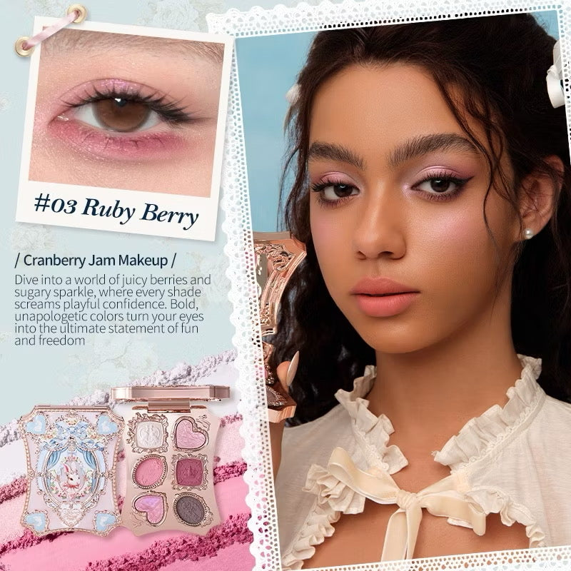 Flower Knows Bunny Garden 6-Color Makeup Palette