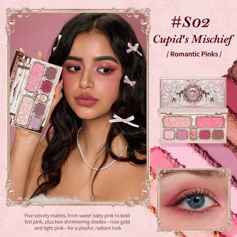 Flower Knows Strawberry Cupid Makeup Palette Global Exclusive