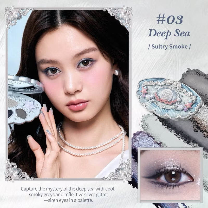 Flower Knows Shell's Jewel Eyeshadow Palette