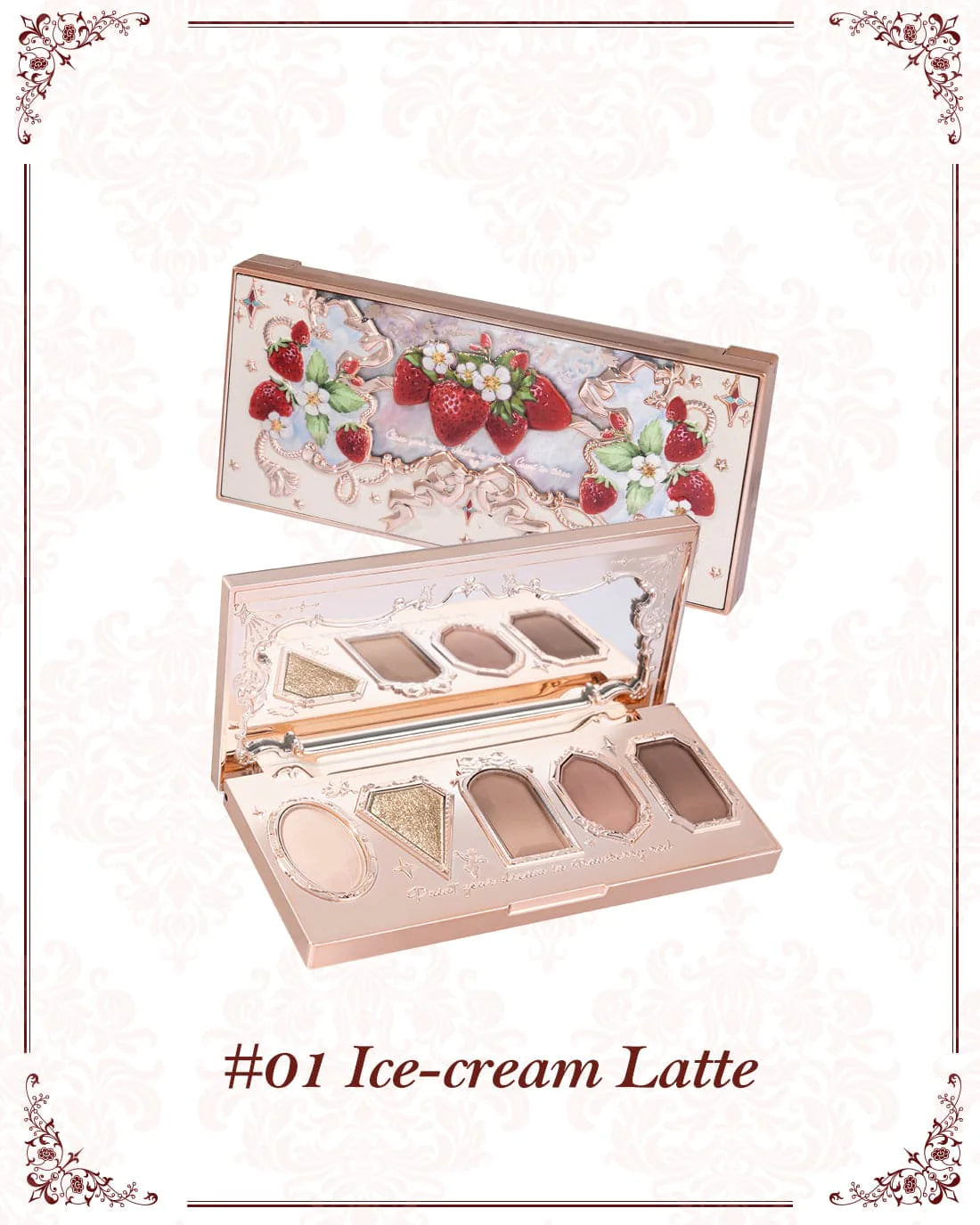 Flower Knows Strawberry Rococo Eyeshadow Palette