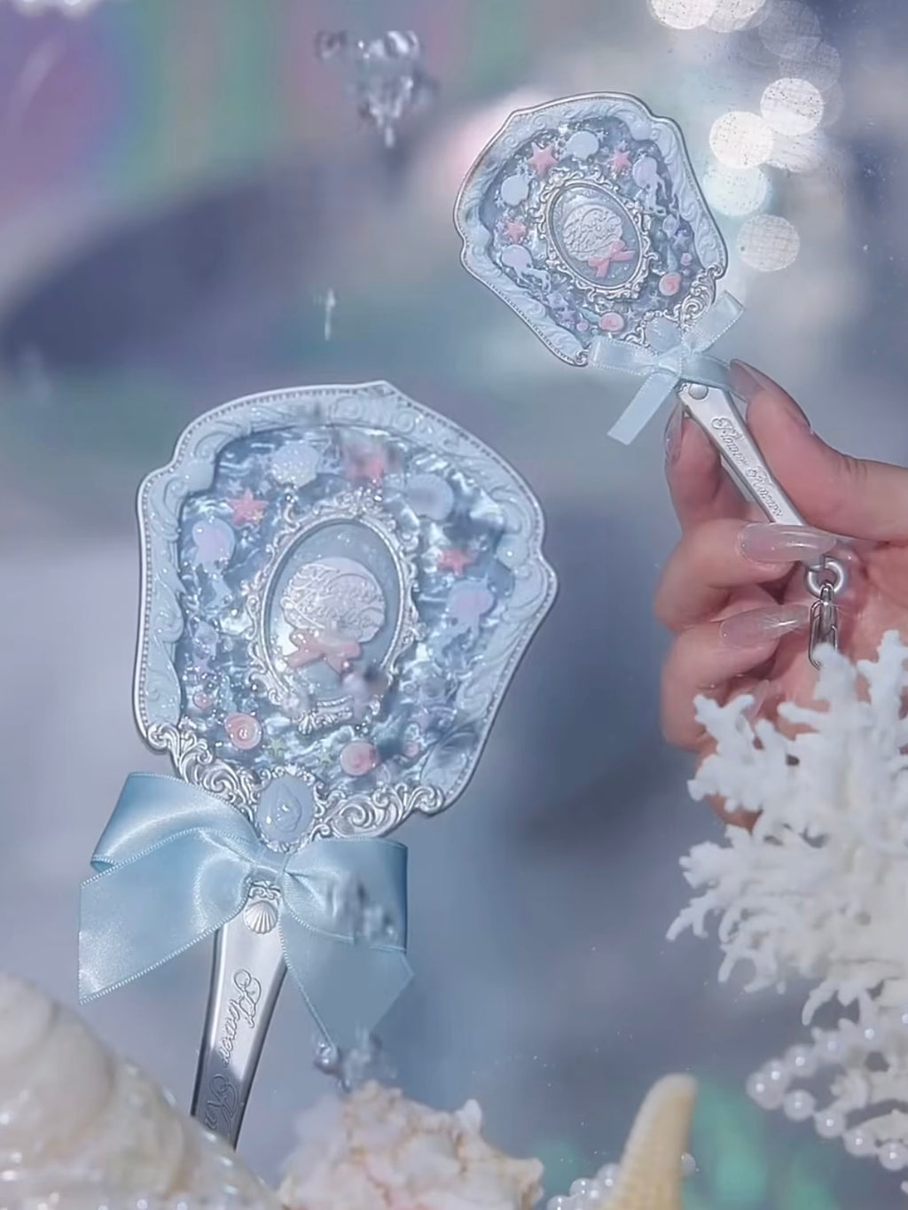 Flower Knows Shell's Jewel MINI Hand Mirror Charm Limited Edition