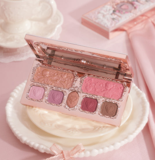 Flower Knows Strawberry Cupid Makeup Palette Global Exclusive