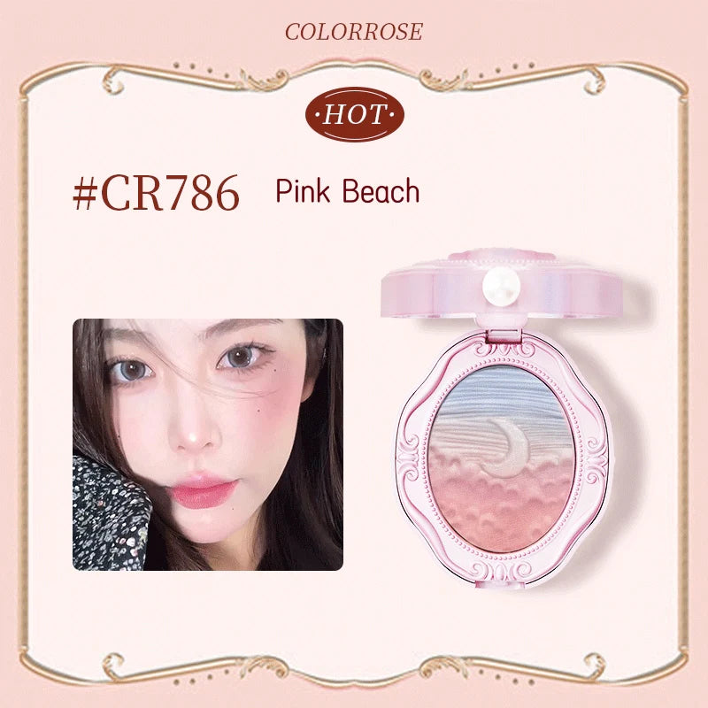 Colorrose Oil Painting Series Relief Gradient Blusher & Highlightr & Contour