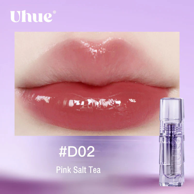 Uhue Hydrating Watery Glow Mirror Lip Gloss Dudu