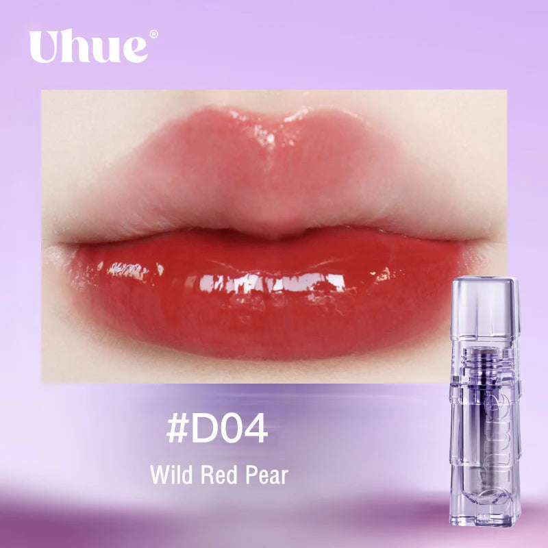 Uhue Hydrating Watery Glow Mirror Lip Gloss Dudu