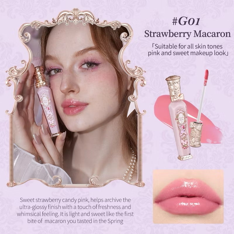 Flower Knows Violet Strawberry Rococo Glowy Lip Gloss Global Exclusive