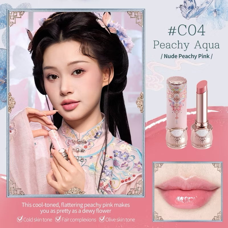Flower Knows Butterfly Cloud Collar Glossy Lipstick
