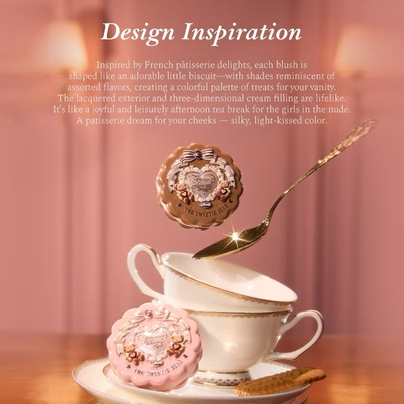 Flower Knows The Sweetie Bear Silk Satin Blush
