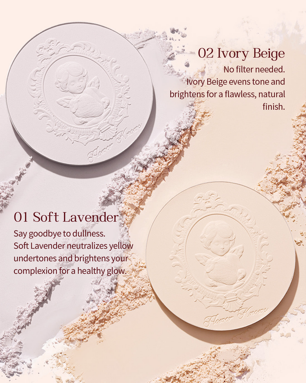 Flower Knows Strawberry Cupid Pressed Powder