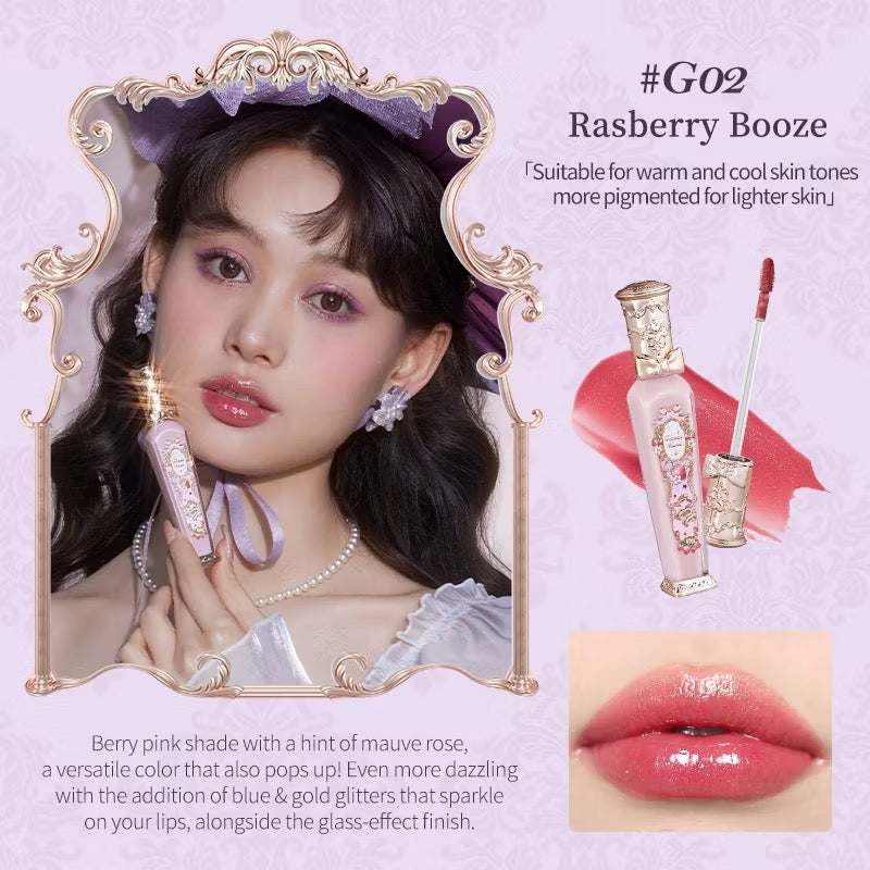 Flower Knows Violet Strawberry Rococo Glowy Lip Gloss Global Exclusive