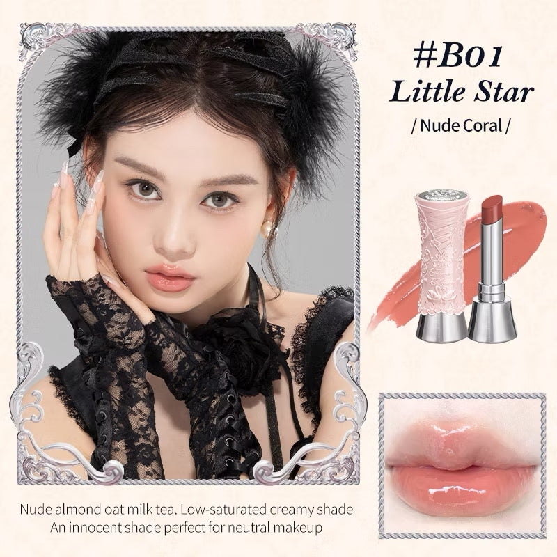Flower Knows Swan Ballet Shine Lipstick