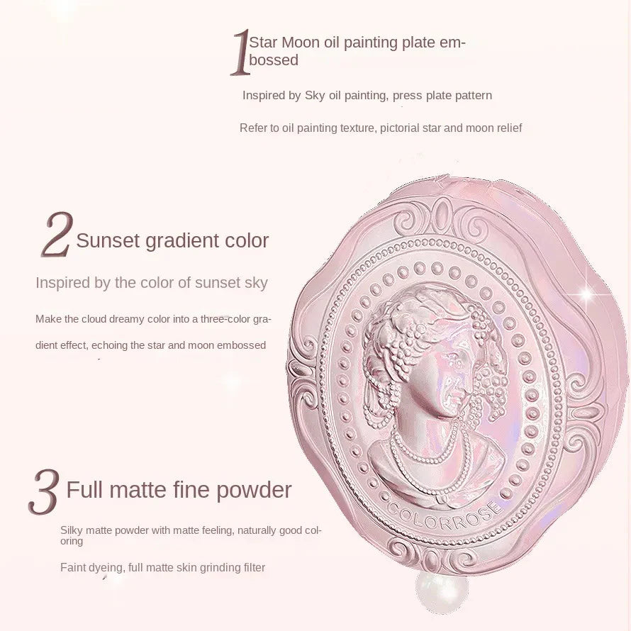 Colorrose Oil Painting Series Relief Gradient Blusher & Highlightr & Contour