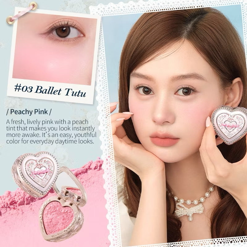 Flower Knows Bunny Garden Embossed Blush