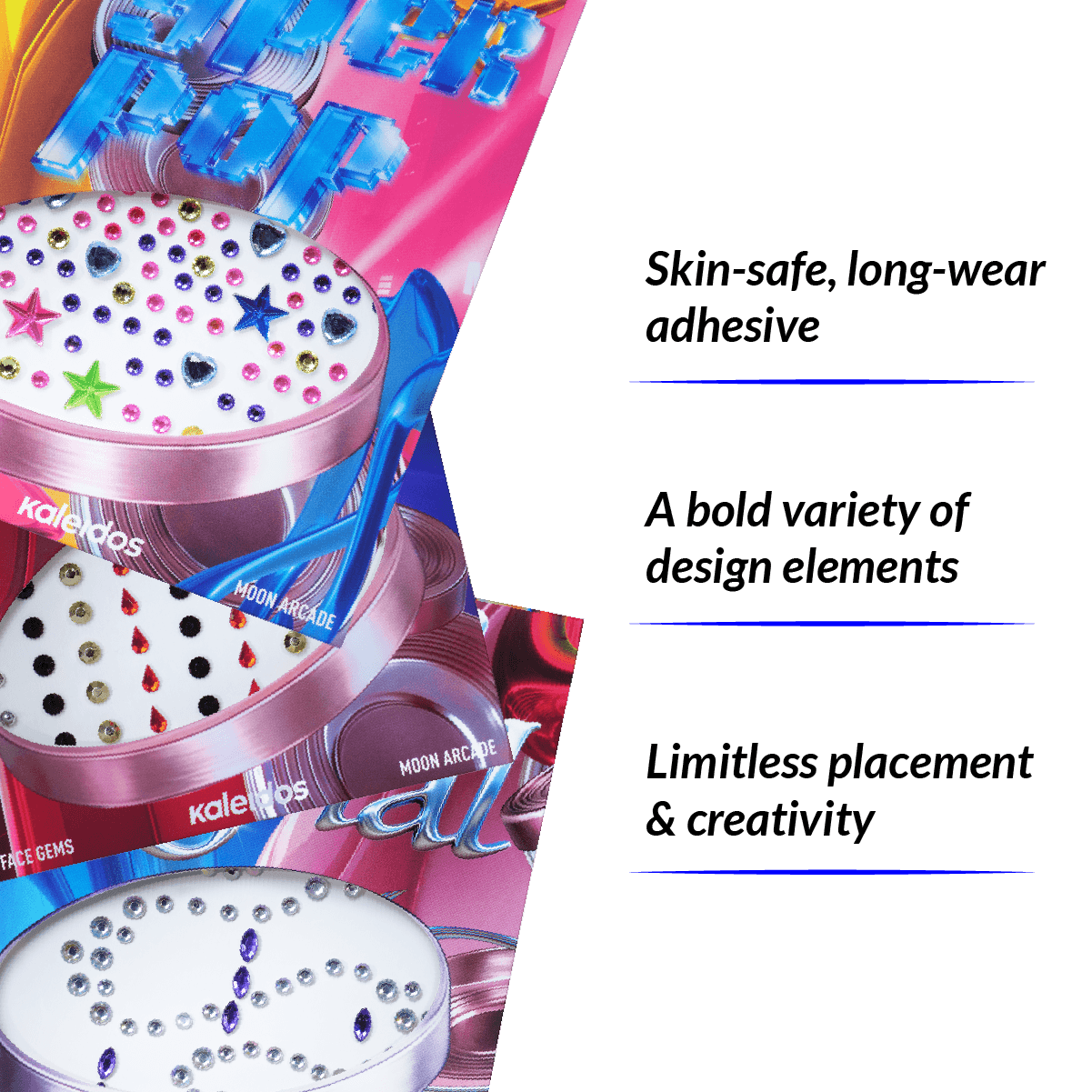 Kaleidos Face Gems
