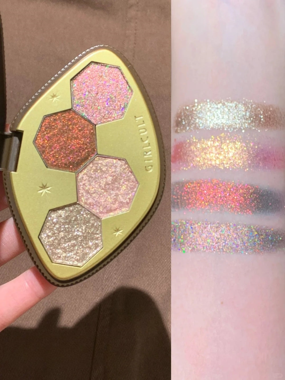 Girlcult Gold Rush Eyeshadow Palette 56