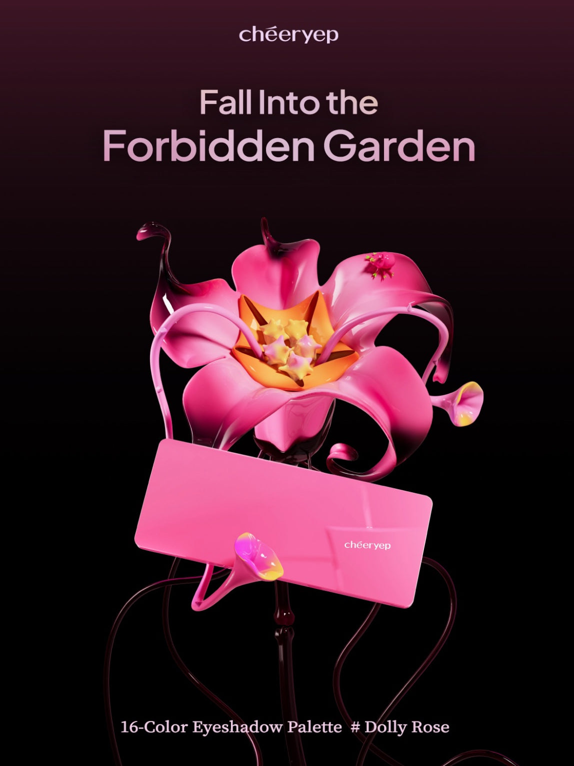 Cheeryep Forbidden Garden Eyeshadow Palette