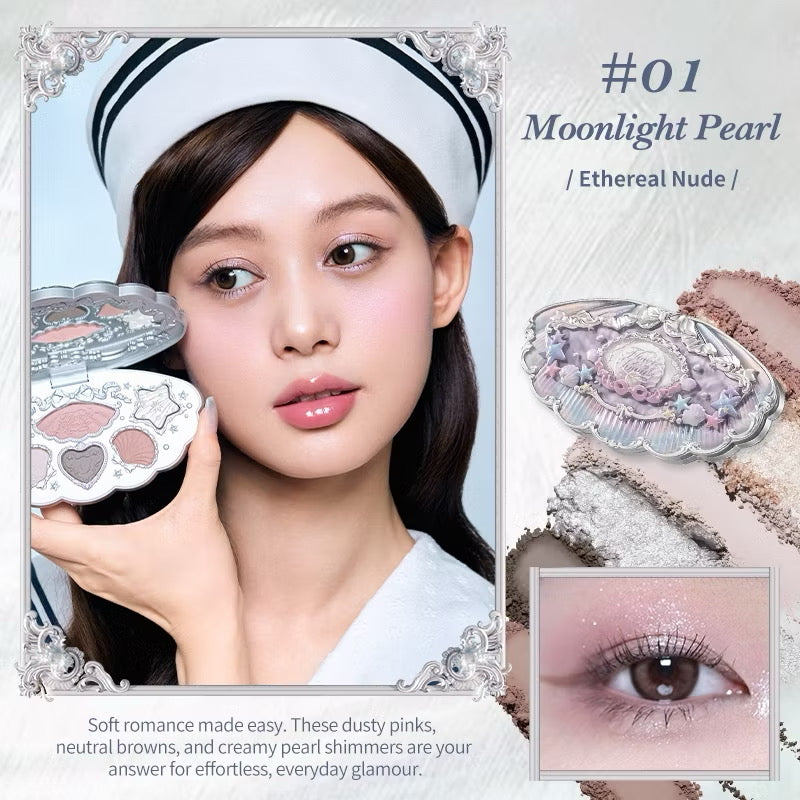 Flower Knows Shell's Jewel Eyeshadow Palette