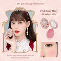 Flower Knows Strawberry Rococo Embossed Blush