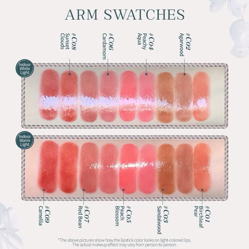 Flower Knows Butterfly Cloud Collar Glossy Lipstick