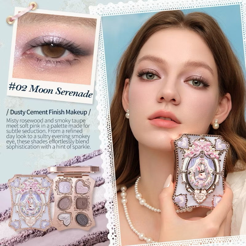 Flower Knows Bunny Garden 6-Color Makeup Palette