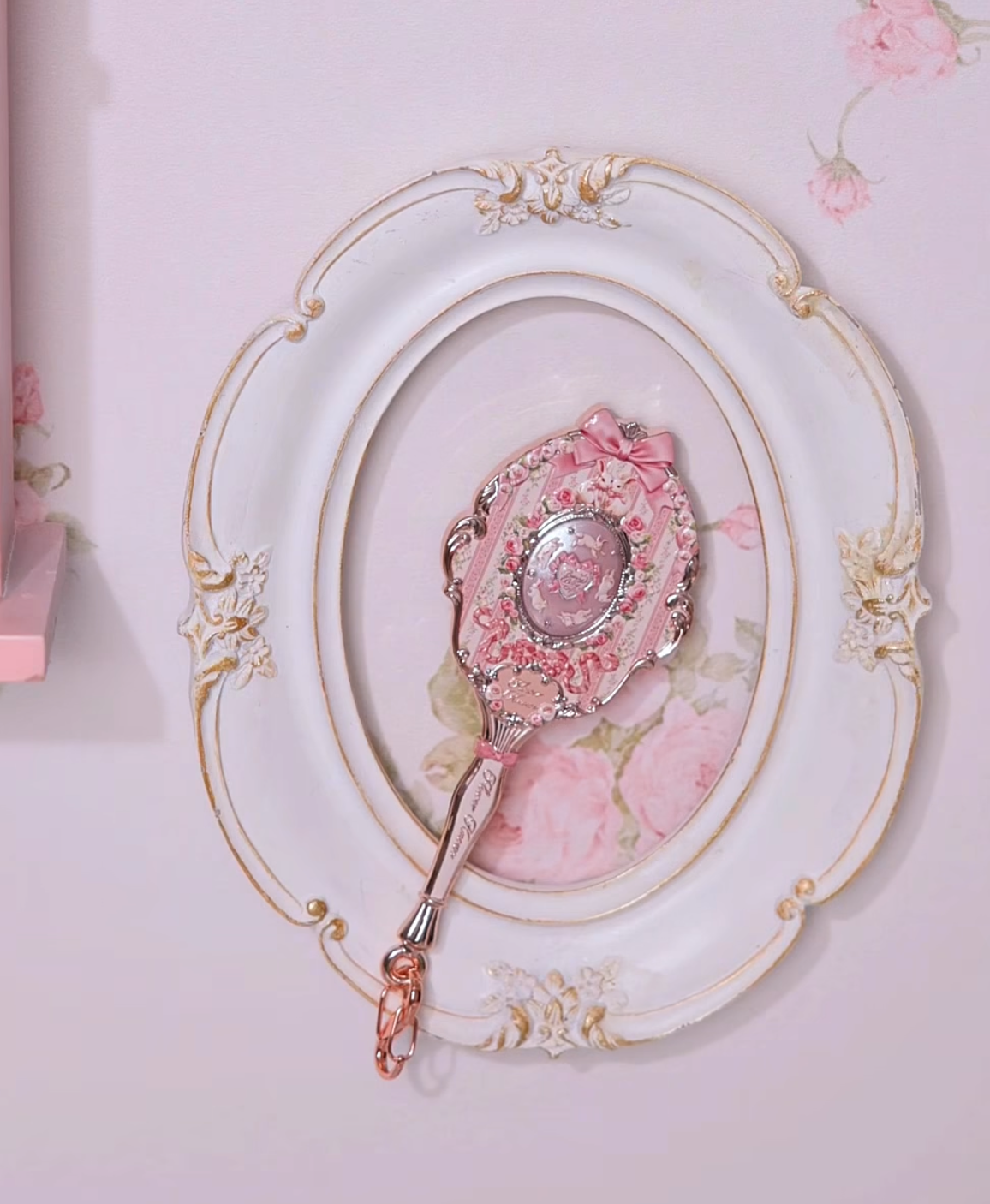 Flower Knows Bunny Garden MINI Hand Mirror Charm Limited Edition