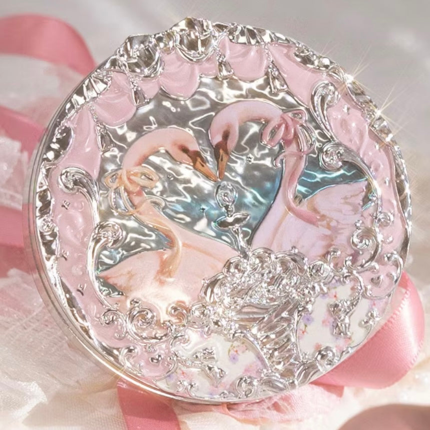 Flower Knows Swan Ballet Embossed Blush