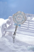 Flower Knows Snow Ballet Mini Mirror & Charm