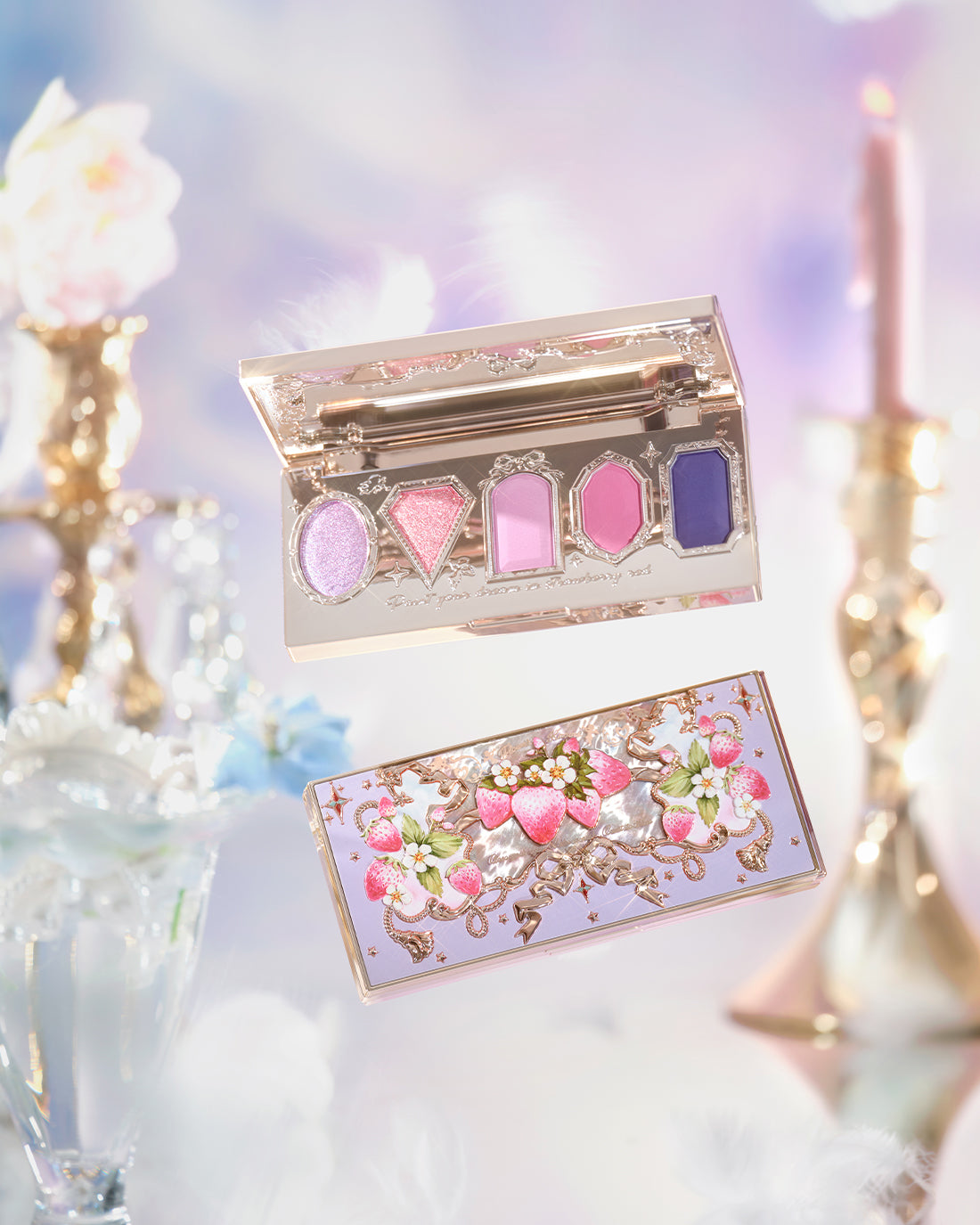 Flower Knows Violet Strawberry Rococo Eyeshadow Palette Global Exclusive