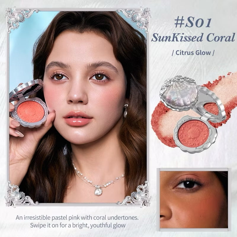 Flower Knows Shell's Jewel Silk Satin Blush