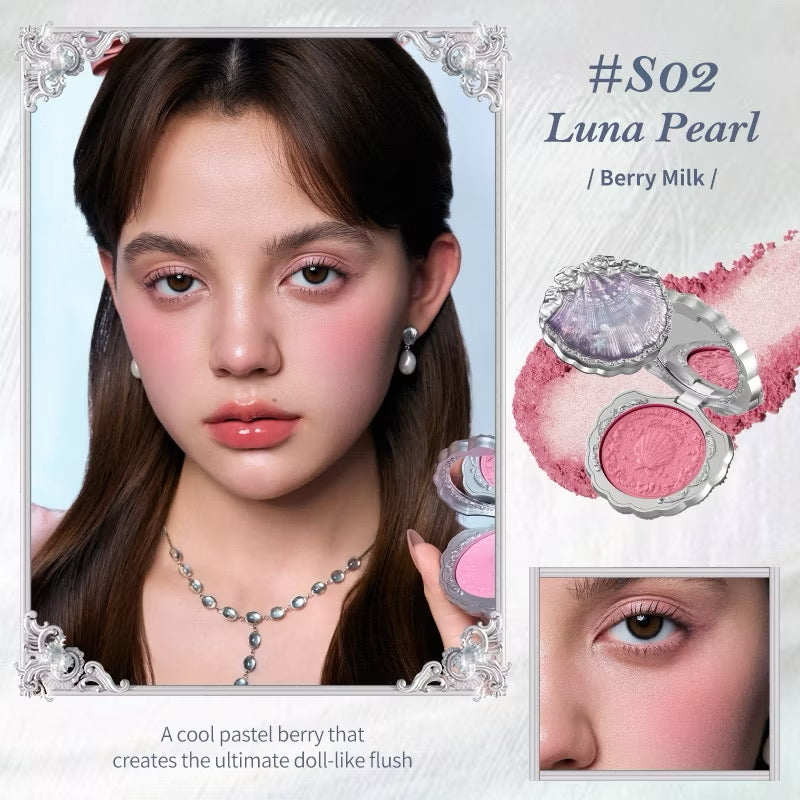 Flower Knows Shell's Jewel Silk Satin Blush