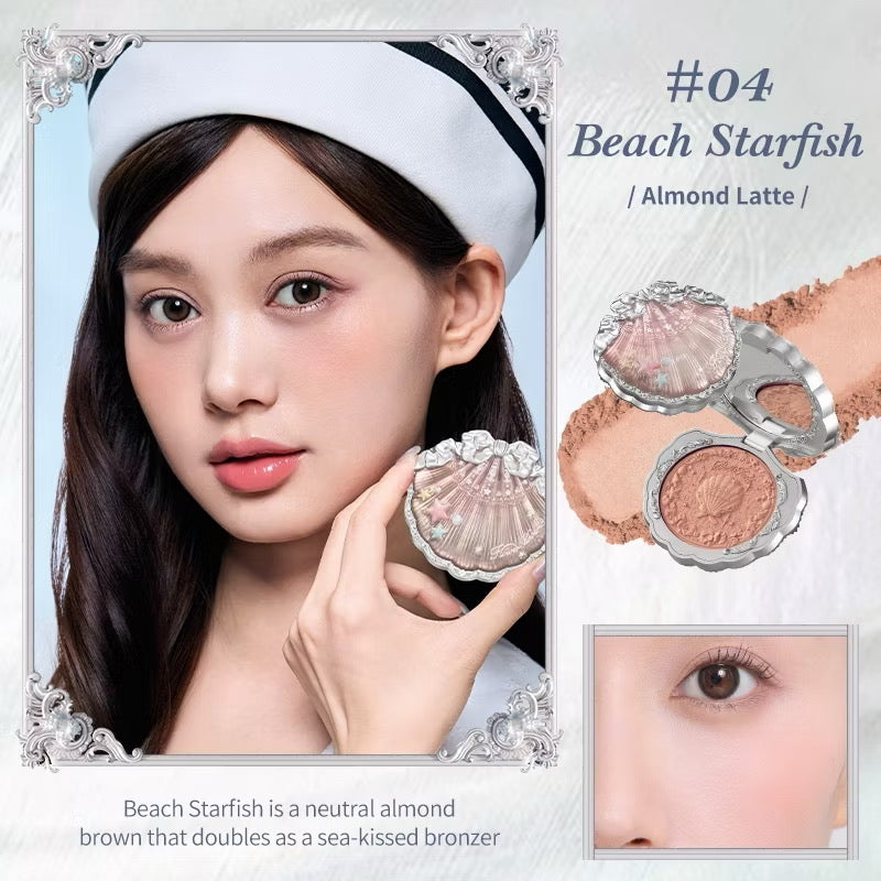 Flower Knows Shell's Jewel Silk Satin Blush