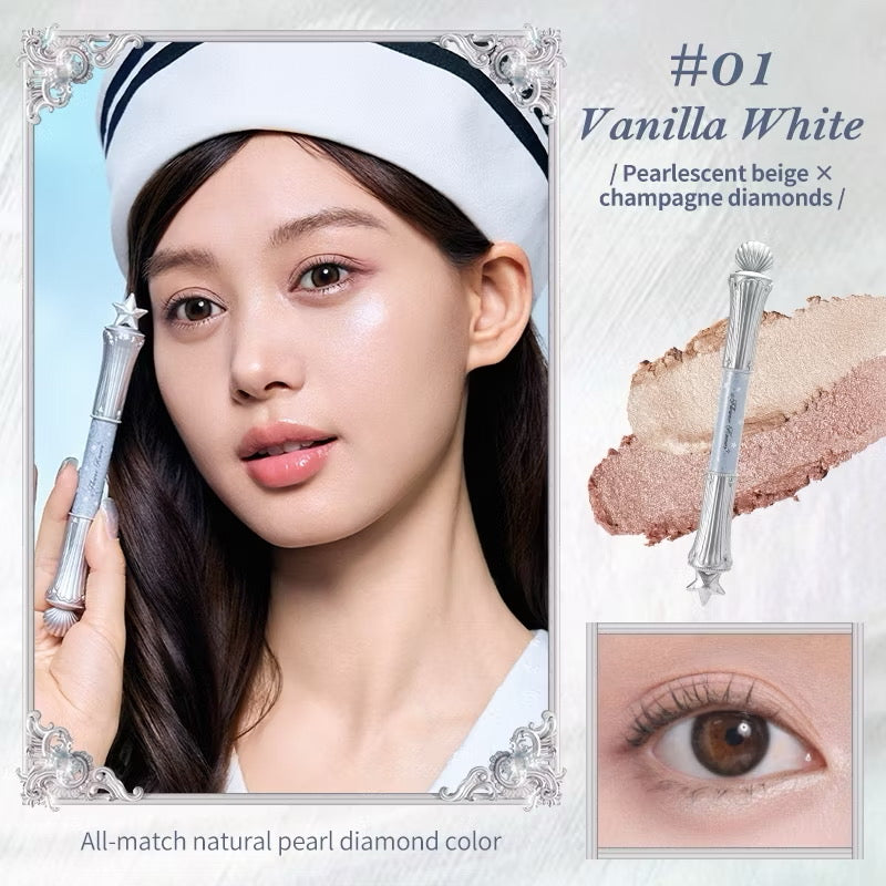 Flower Knows Shell's Jewel Dual-Ended Highlighting Stick