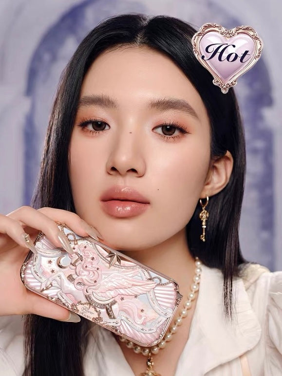 Flower Knows Knight Unicorn Satin Makeup Palette