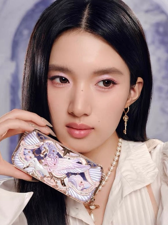 Flower Knows Knight Unicorn Satin Makeup Palette