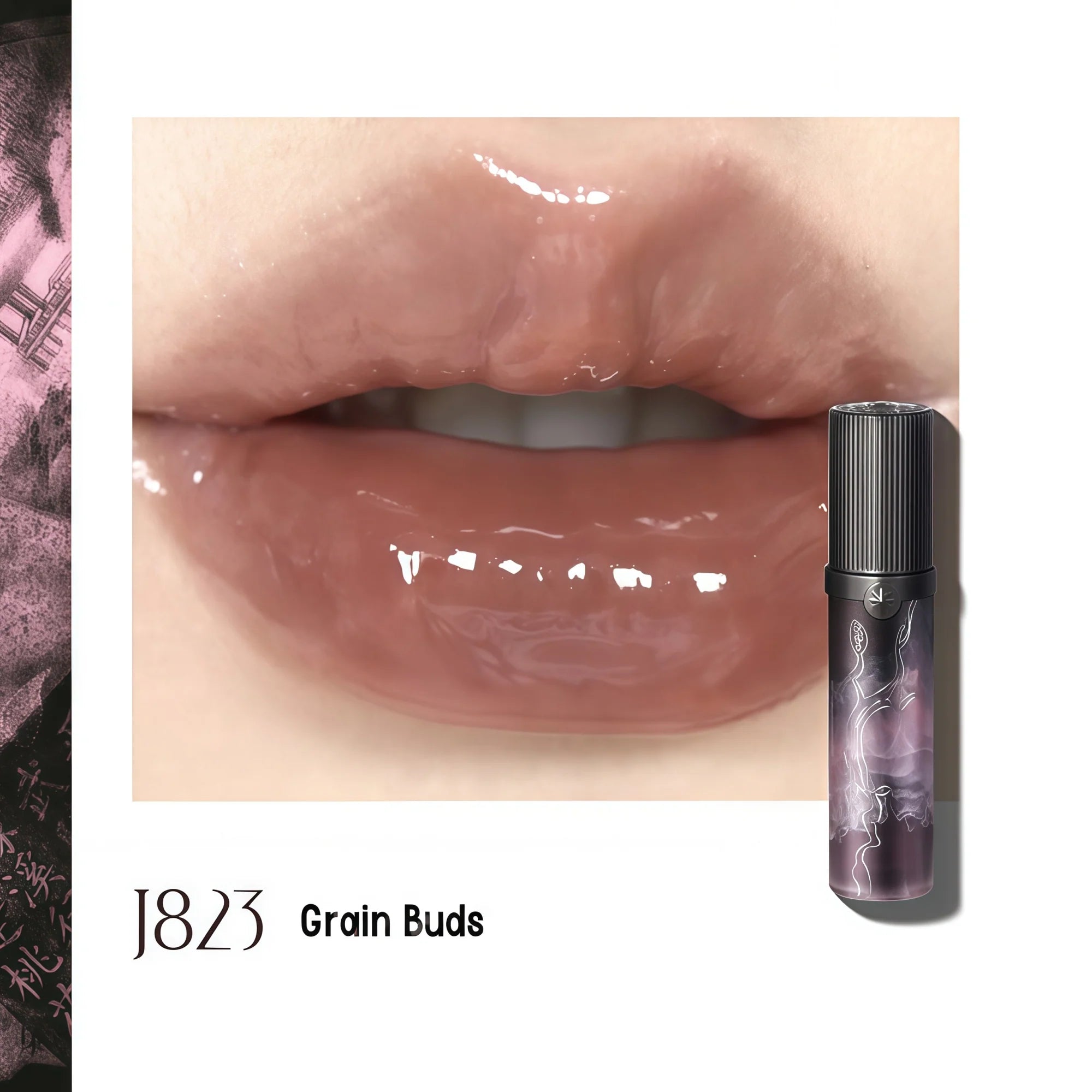 Girlcult Peach Blossom Utopia Mirror Lip Gloss