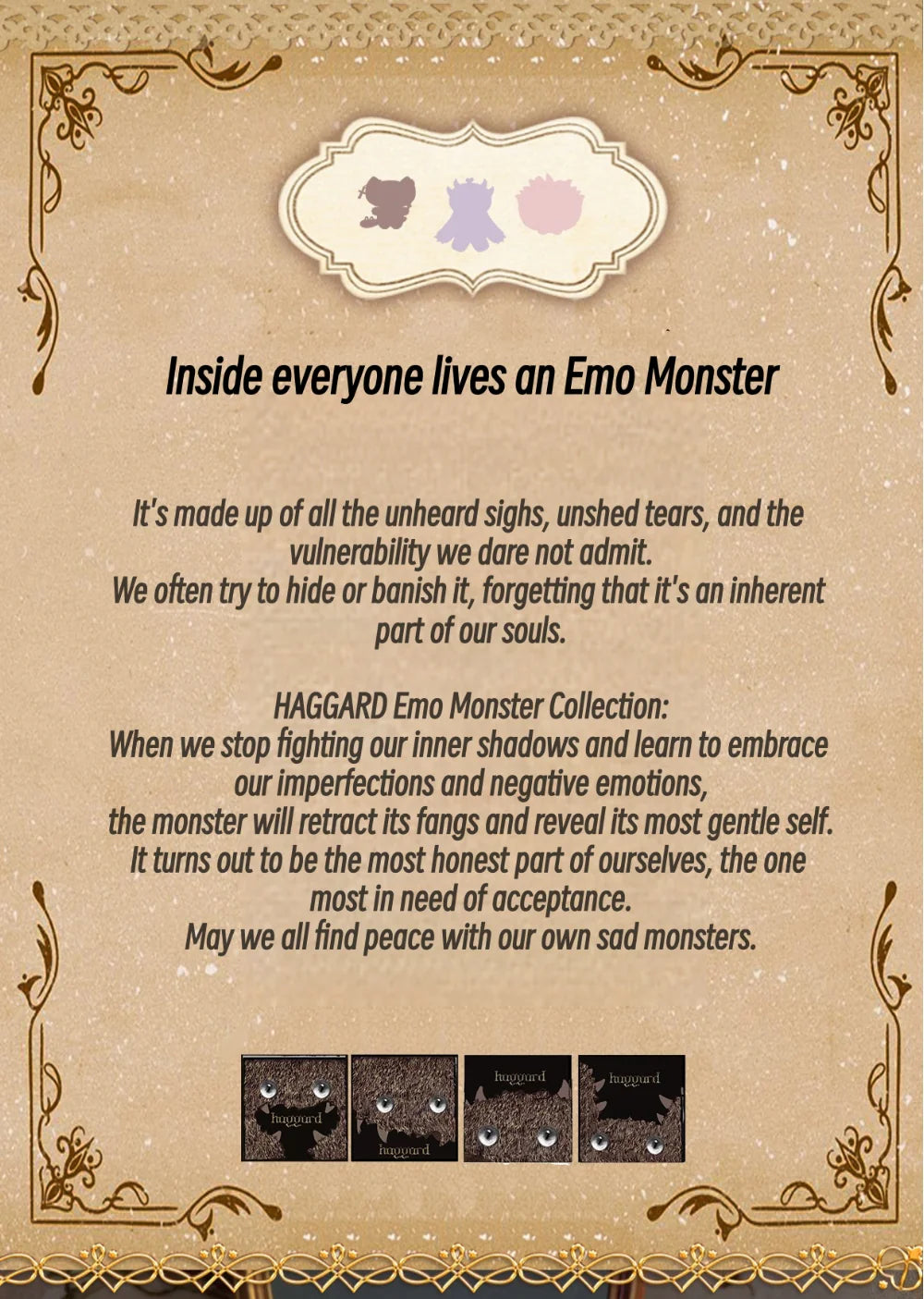 Haggard Emo Monster Collection Smokey Eyeshadow Palette