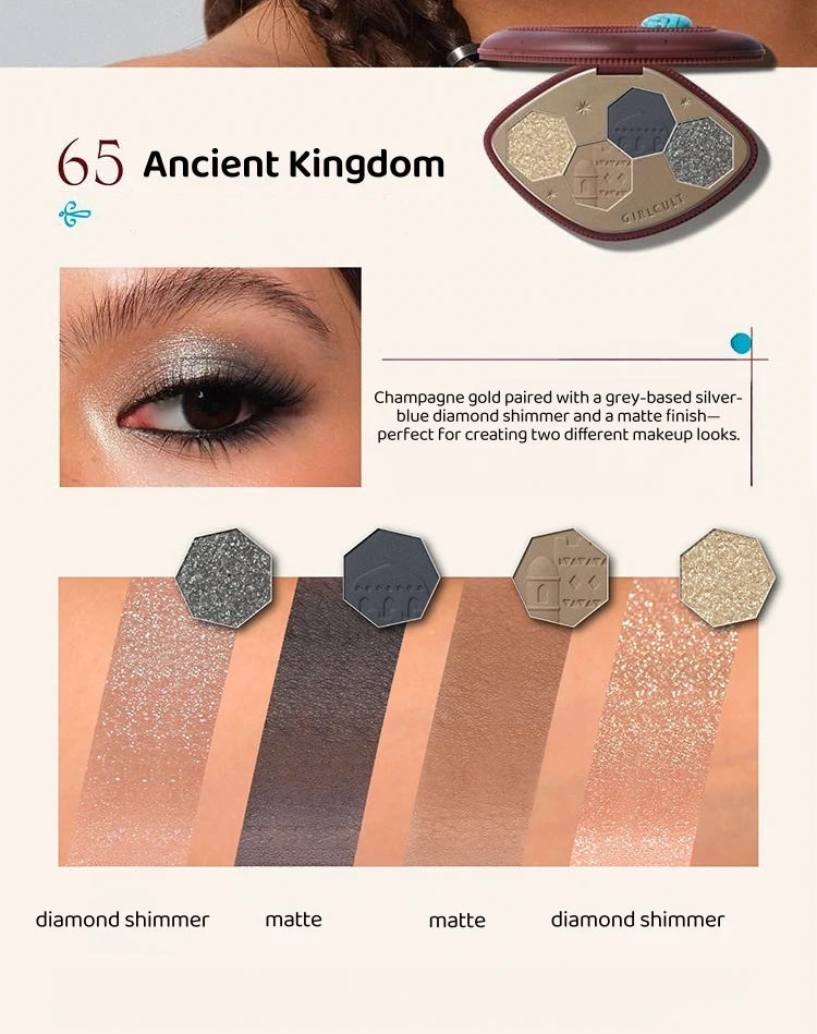 Girlcult Loulan Hippie Collection Chameleon Eyeshadow Palette