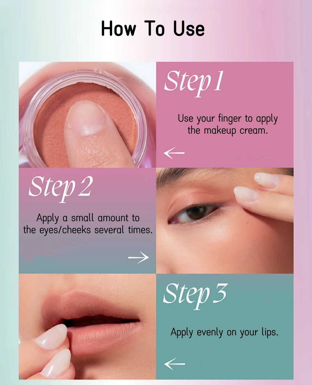 Uhue UFO Multi-Use Makeup Cream for Face