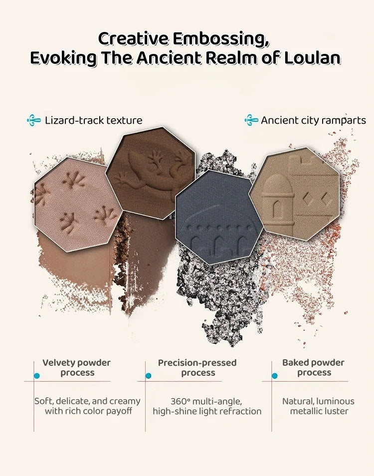 Girlcult Loulan Hippie Collection Chameleon Eyeshadow Palette