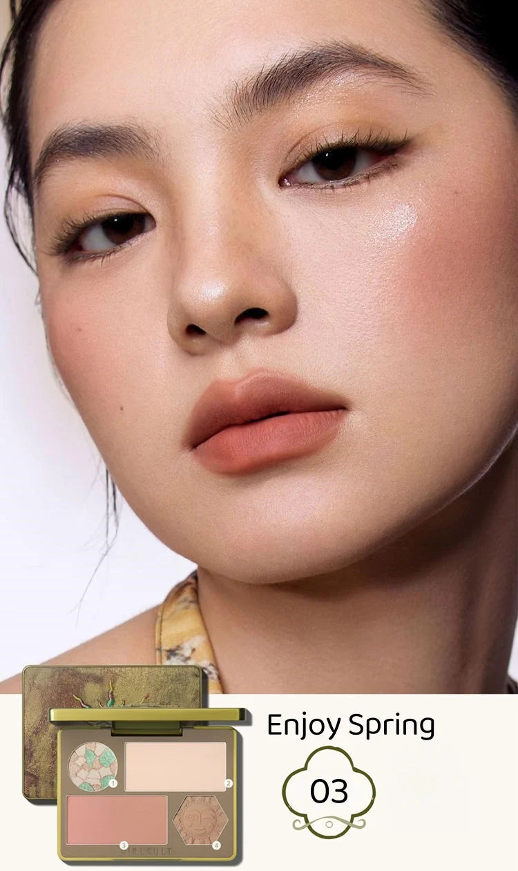 Girlcult Compendium of Materia Medica Highlighter & Contour Makeup Palette