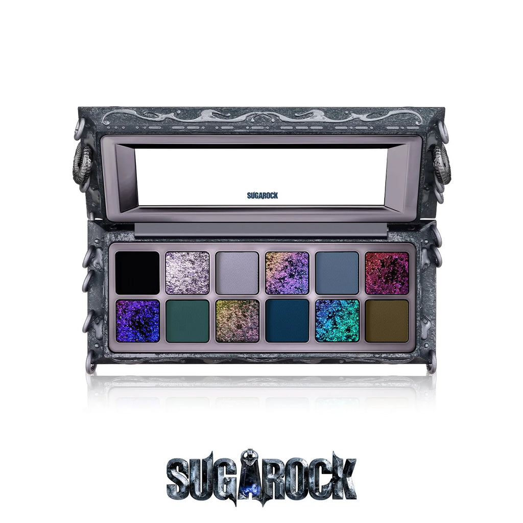 SUGAROCK Dark Dust 12 Color Eyeshadow Palette
