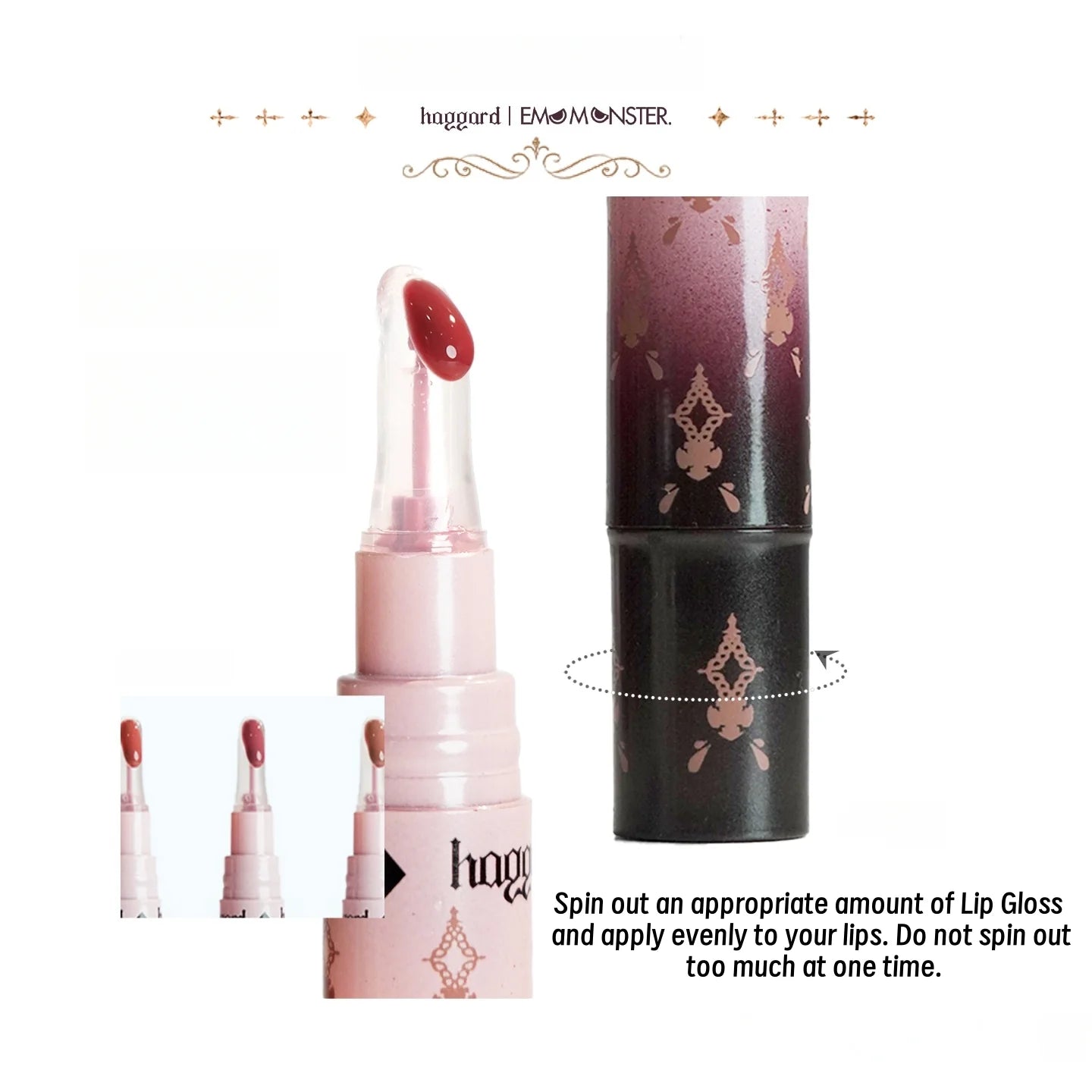 Haggard Emo Monster Collection Essence Mirror Lip Gloss